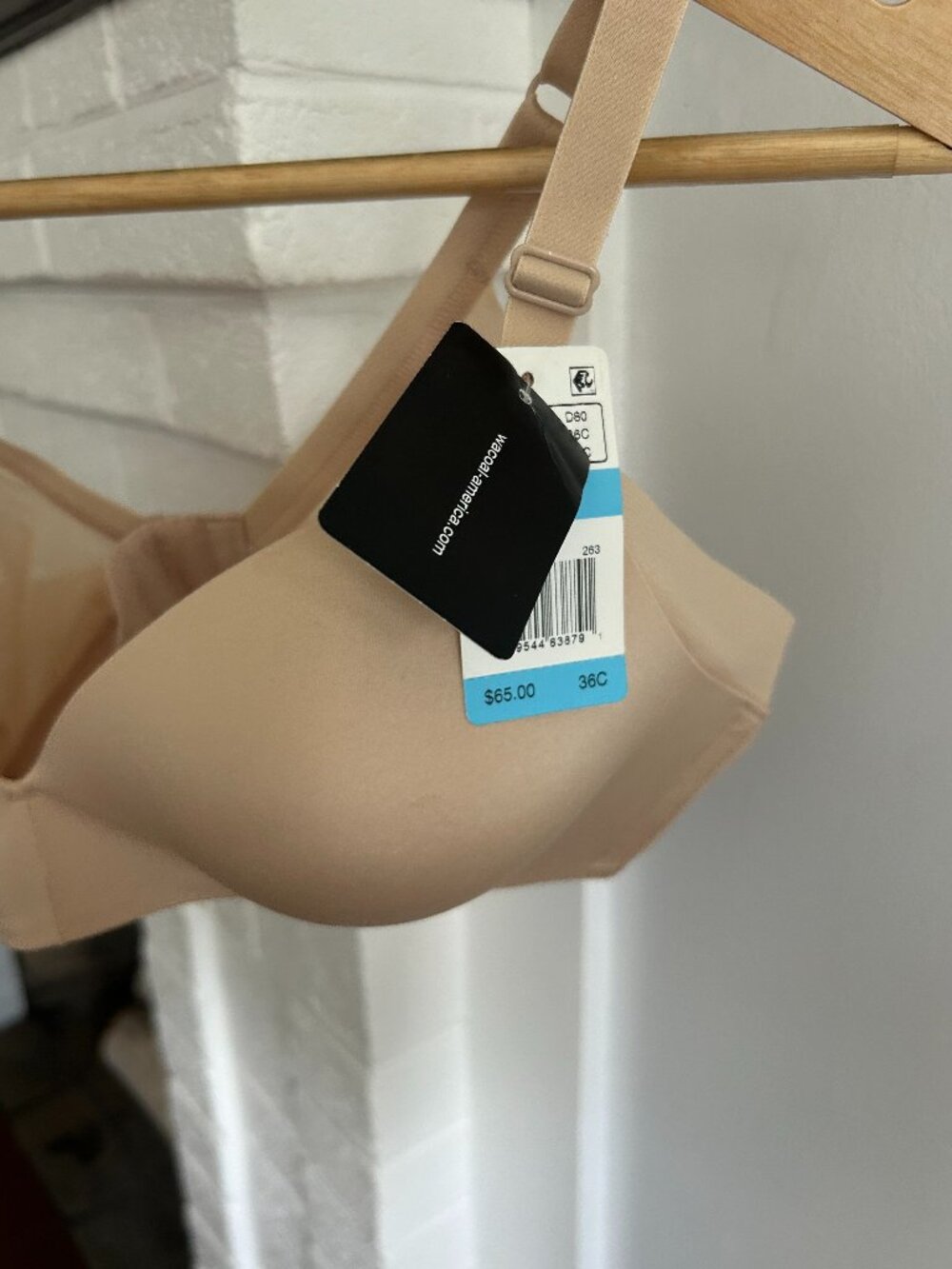 Wacoal Tan Bra 36C NEW - Picture 2 of 4